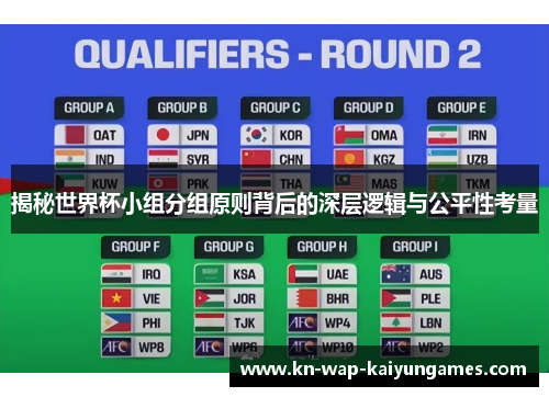 揭秘世界杯小组分组原则背后的深层逻辑与公平性考量